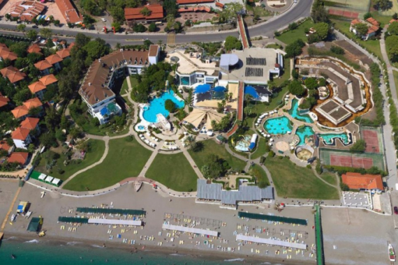 Turcja opuszczony hotel "Naturland Vacation Club in Eco Park" w Kemer 