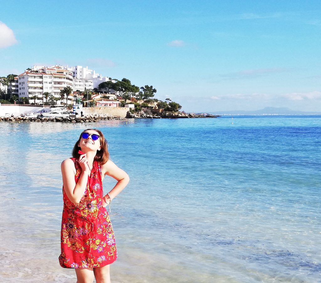 palma nova hiszpania po sezonie mallorca stylizacja blogger travel hiszpania morze po sezonie 
